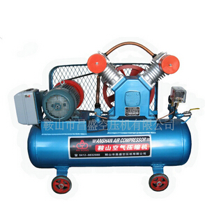 活塞式無油空壓機軸承溫度升高應(yīng)該怎樣解決？