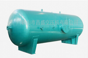 臥式儲氣罐中所能夠容納的氣體重量該如何計算？